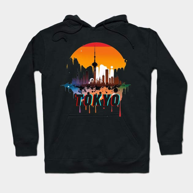 Tokyo Drip Hoodie by TokyoApparel